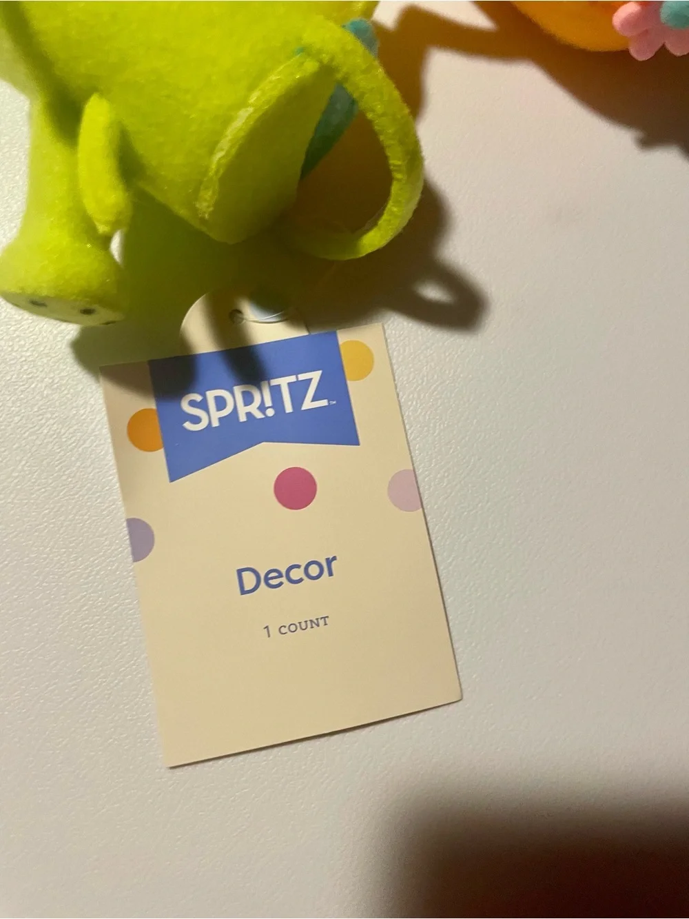 Target Spritz Easter 2026 Felt Duo Carrot & Watering Can Spring Decor NWT